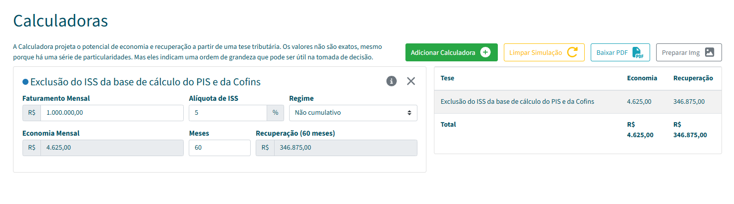 exemplo calculadora